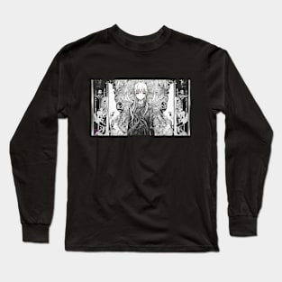 Goth Anime Girl Long Sleeve T-Shirt